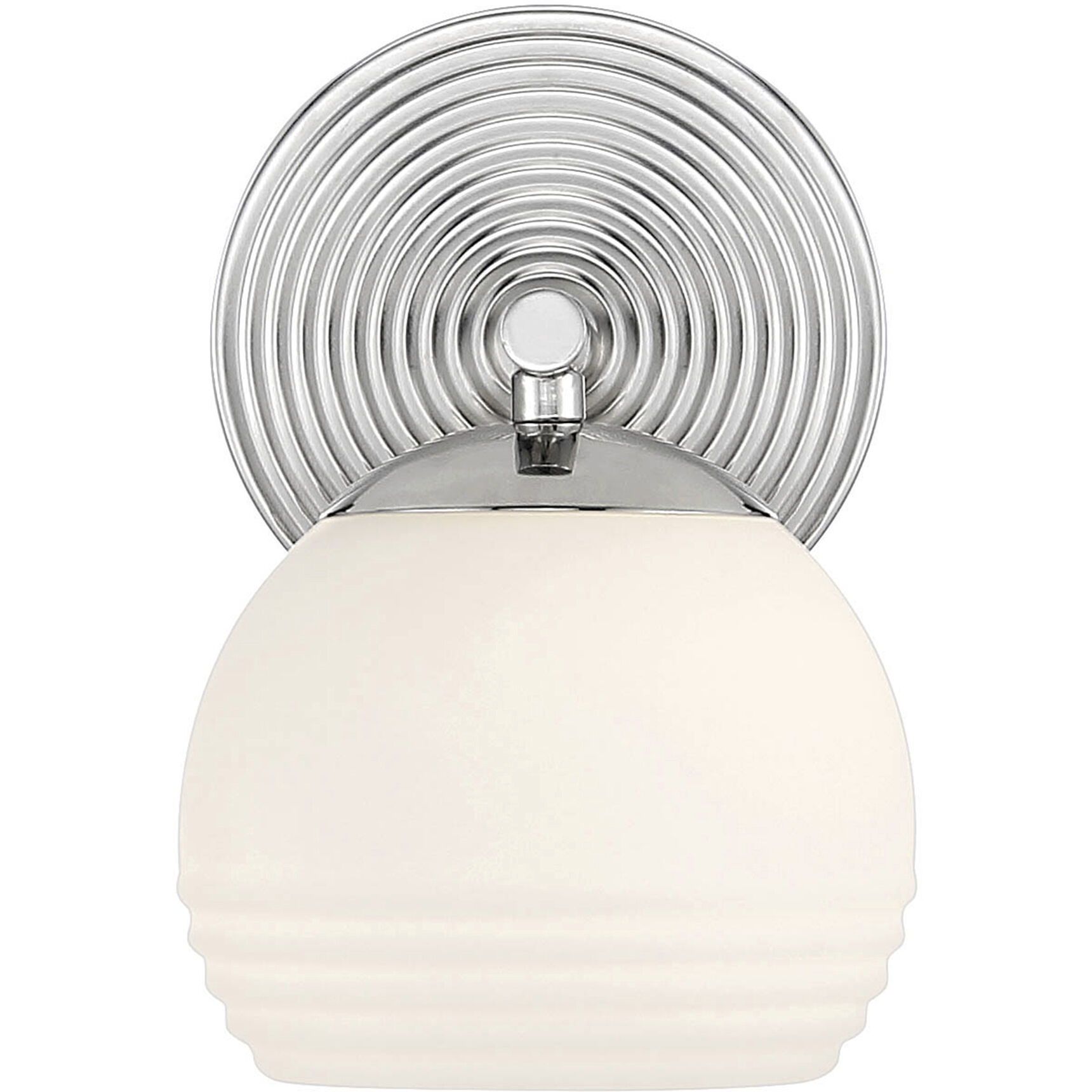 Moon Breeze 1 Light 6 inch Polished Nickel Wall Sconce Wall Light